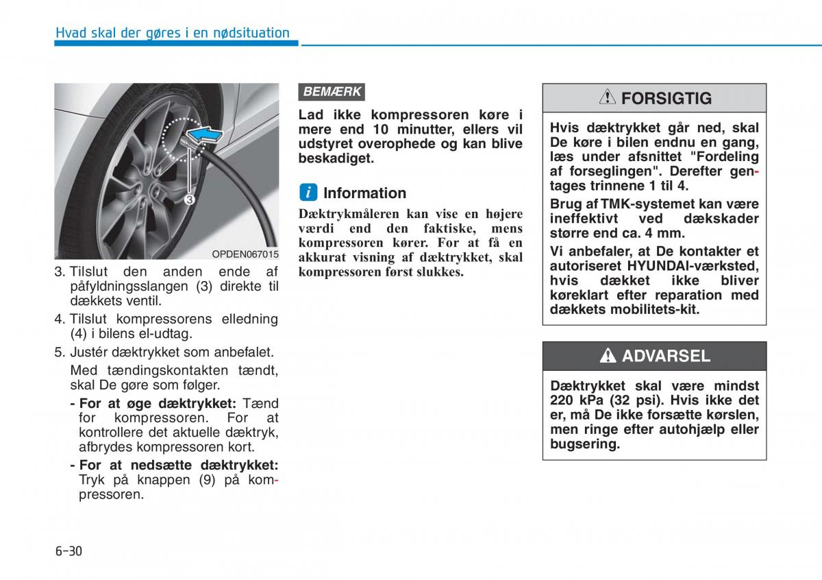 Hyundai i30N Performance Bilens instruktionsbog / page 400