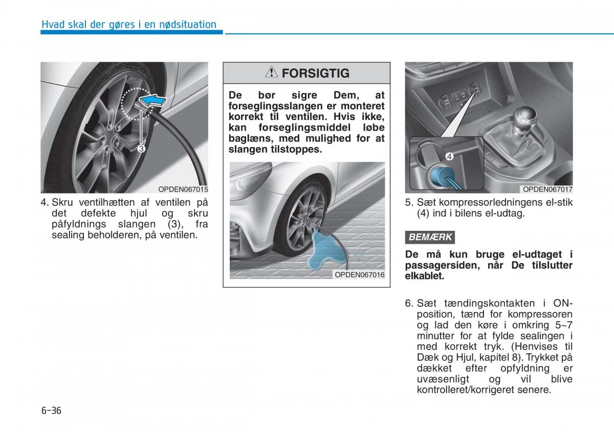 Hyundai i30N Performance Bilens instruktionsbog / page 406