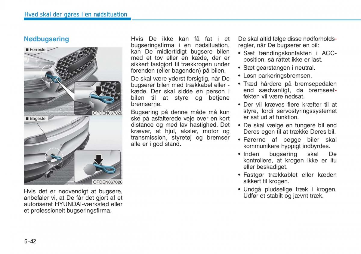 Hyundai i30N Performance Bilens instruktionsbog / page 412