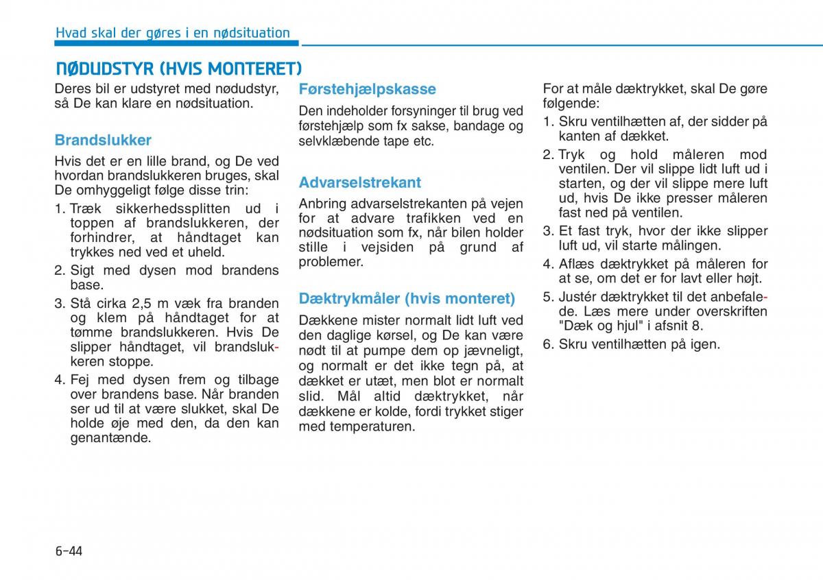 Hyundai i30N Performance Bilens instruktionsbog / page 414