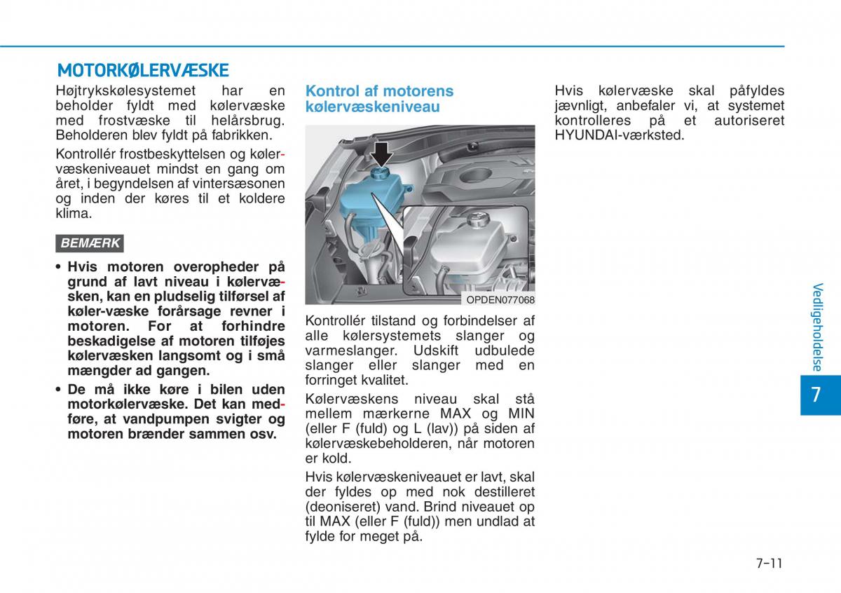 Hyundai i30N Performance Bilens instruktionsbog / page 425