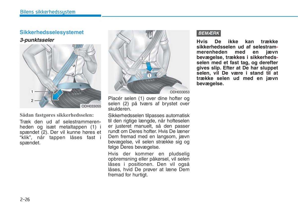 Hyundai i30N Performance Bilens instruktionsbog / page 43