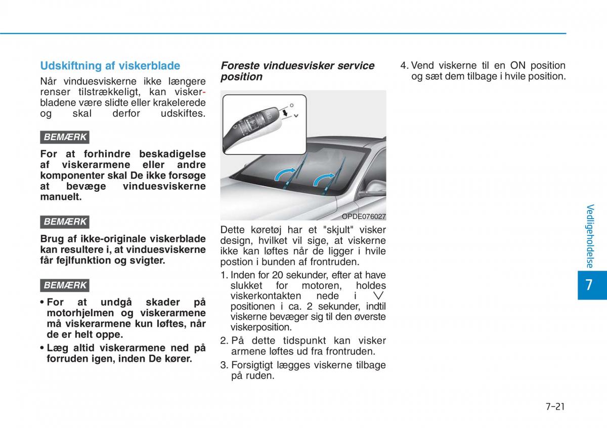 Hyundai i30N Performance Bilens instruktionsbog / page 435