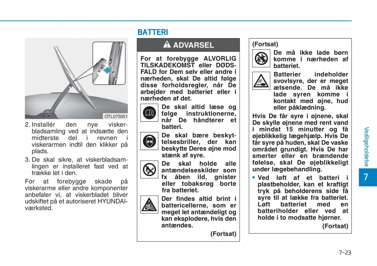 Hyundai i30N Performance Bilens instruktionsbog / page 437