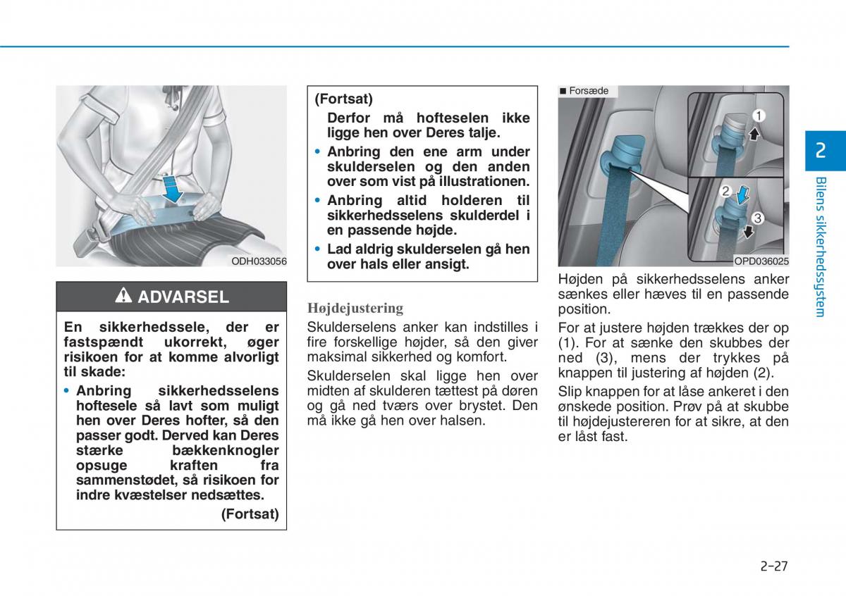 Hyundai i30N Performance Bilens instruktionsbog / page 44