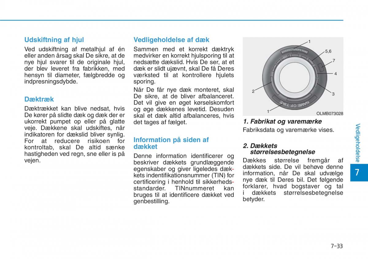 Hyundai i30N Performance Bilens instruktionsbog / page 447