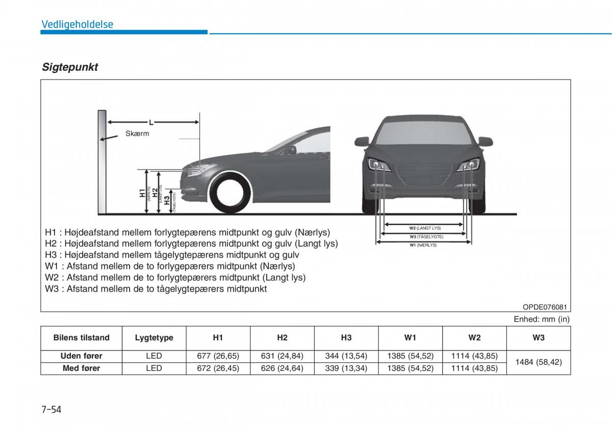 Hyundai i30N Performance Bilens instruktionsbog / page 468