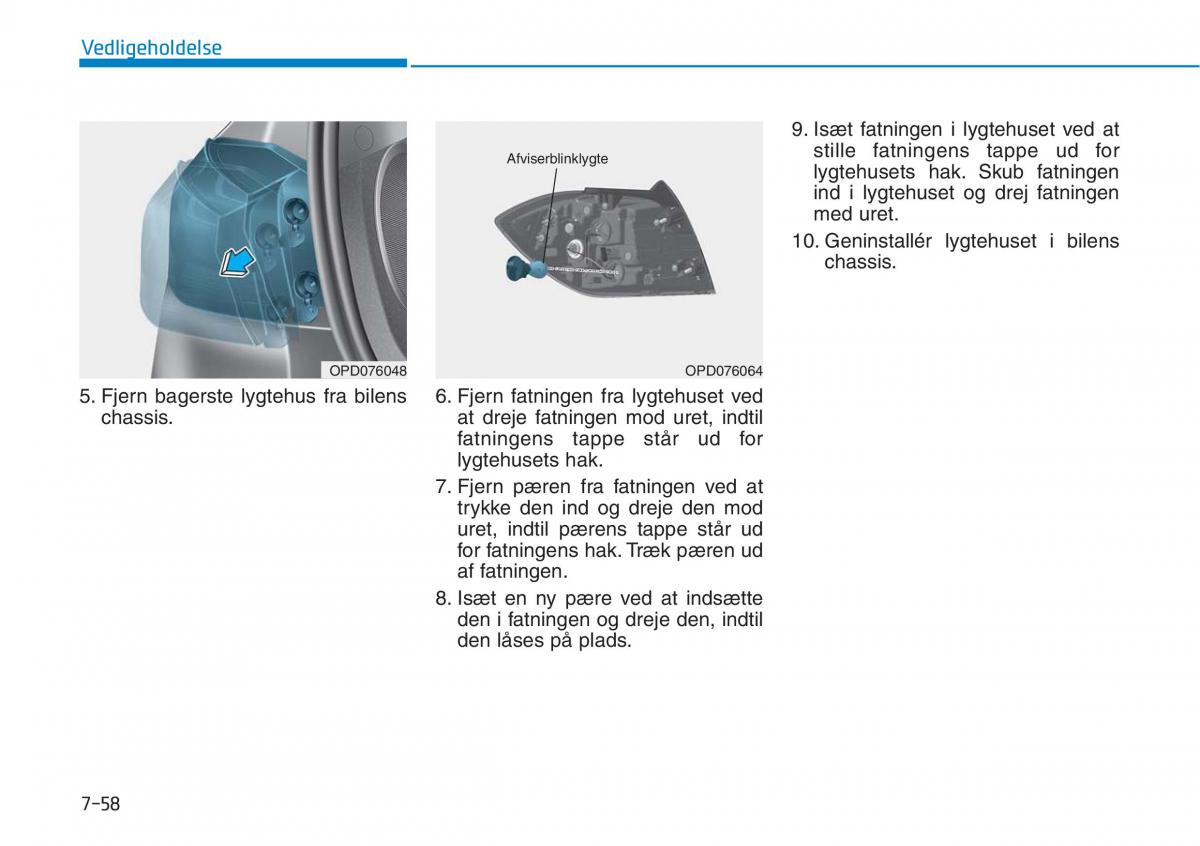 Hyundai i30N Performance Bilens instruktionsbog / page 472