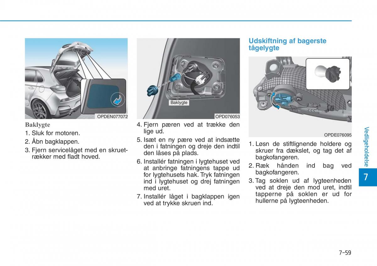 Hyundai i30N Performance Bilens instruktionsbog / page 473