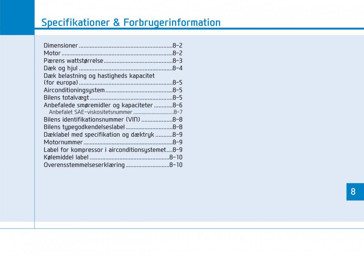 Hyundai i30N Performance Bilens instruktionsbog / page 489