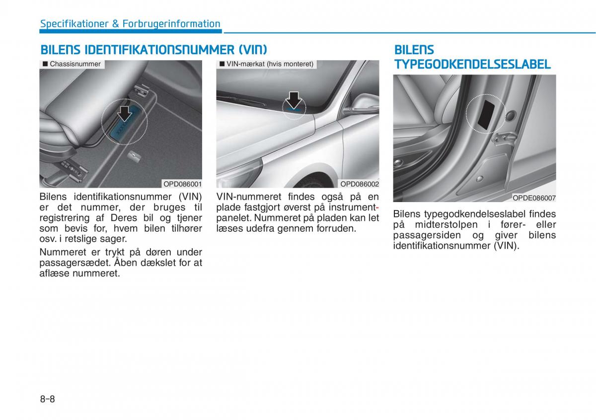 Hyundai i30N Performance Bilens instruktionsbog / page 496