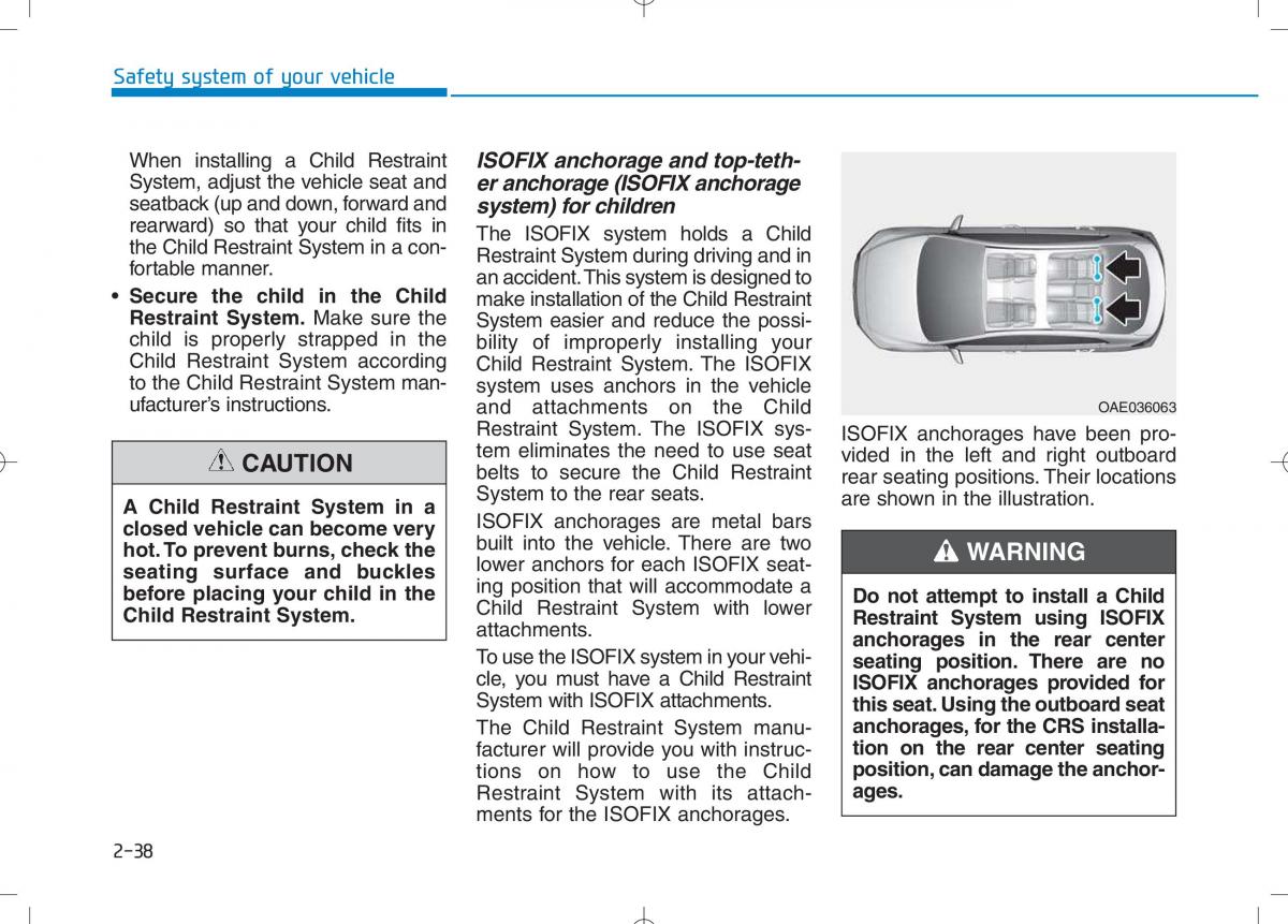 Hyundai i30N Performance owners manual / page 56