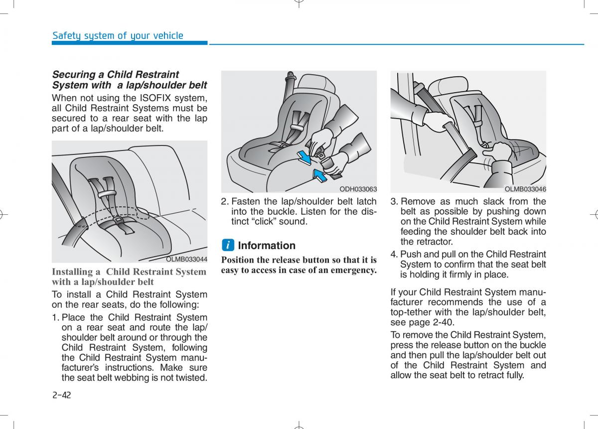 Hyundai i30N Performance owners manual / page 60