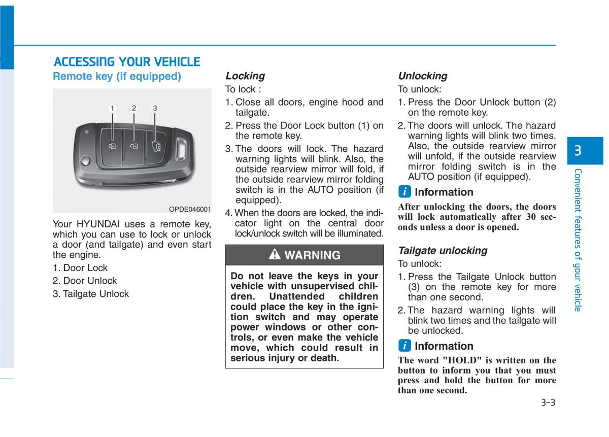 Hyundai i30N Performance owners manual / page 84