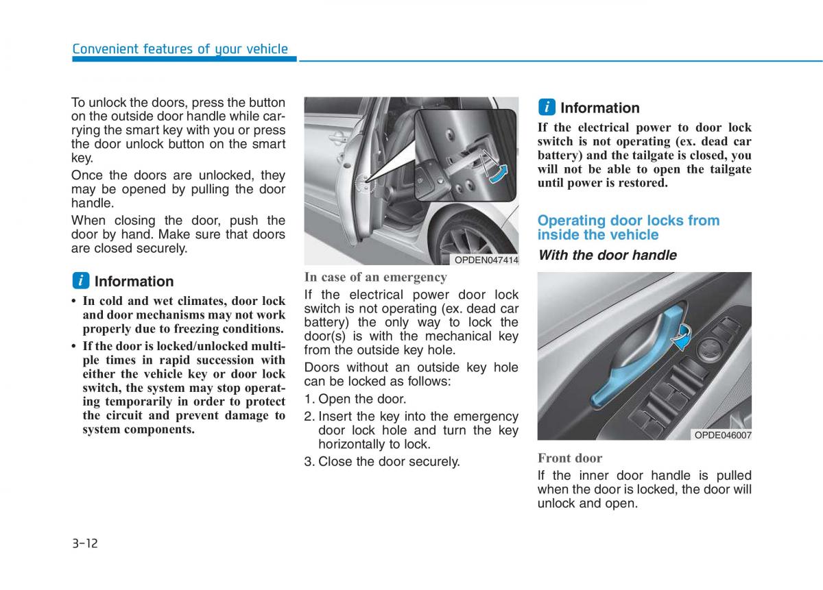 Hyundai i30N Performance owners manual / page 93