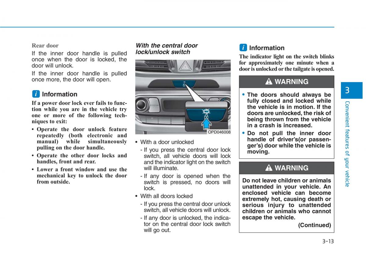 Hyundai i30N Performance owners manual / page 94