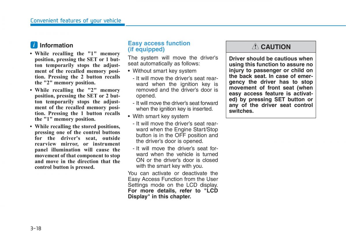 Hyundai i30N Performance owners manual / page 99