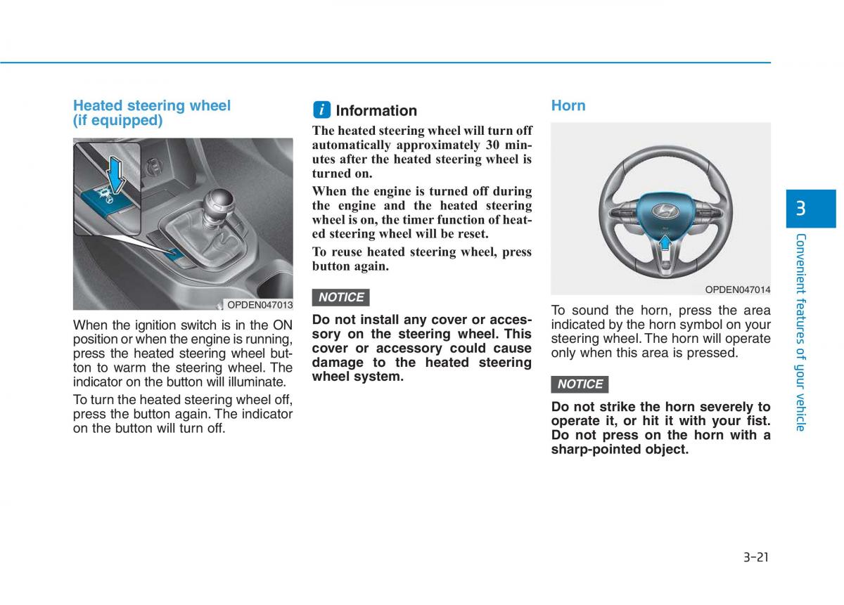 Hyundai i30N Performance owners manual / page 102