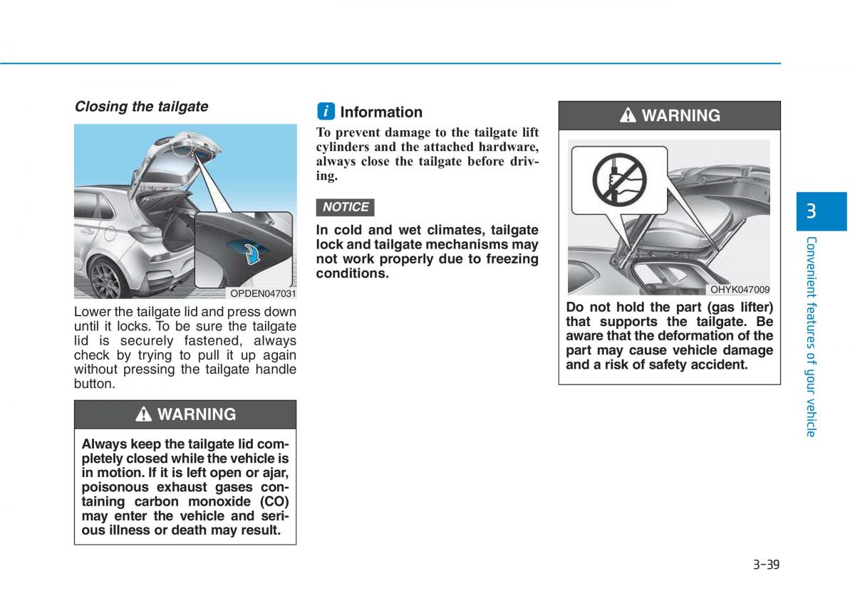 Hyundai i30N Performance owners manual / page 120