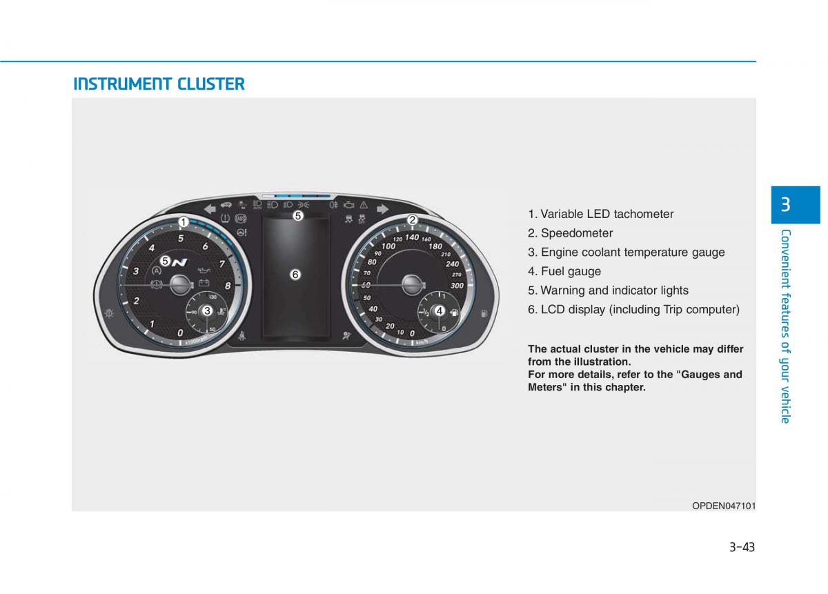 Hyundai i30N Performance owners manual / page 124