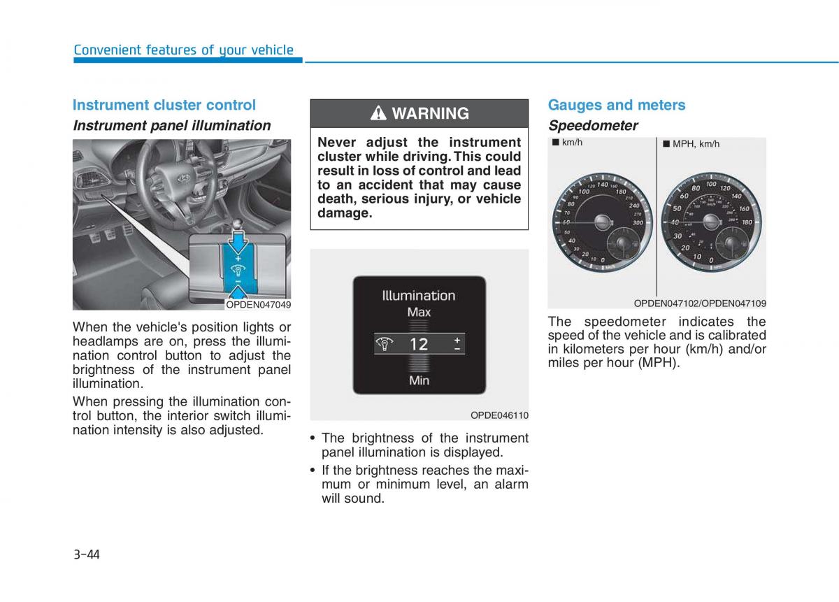 Hyundai i30N Performance owners manual / page 125