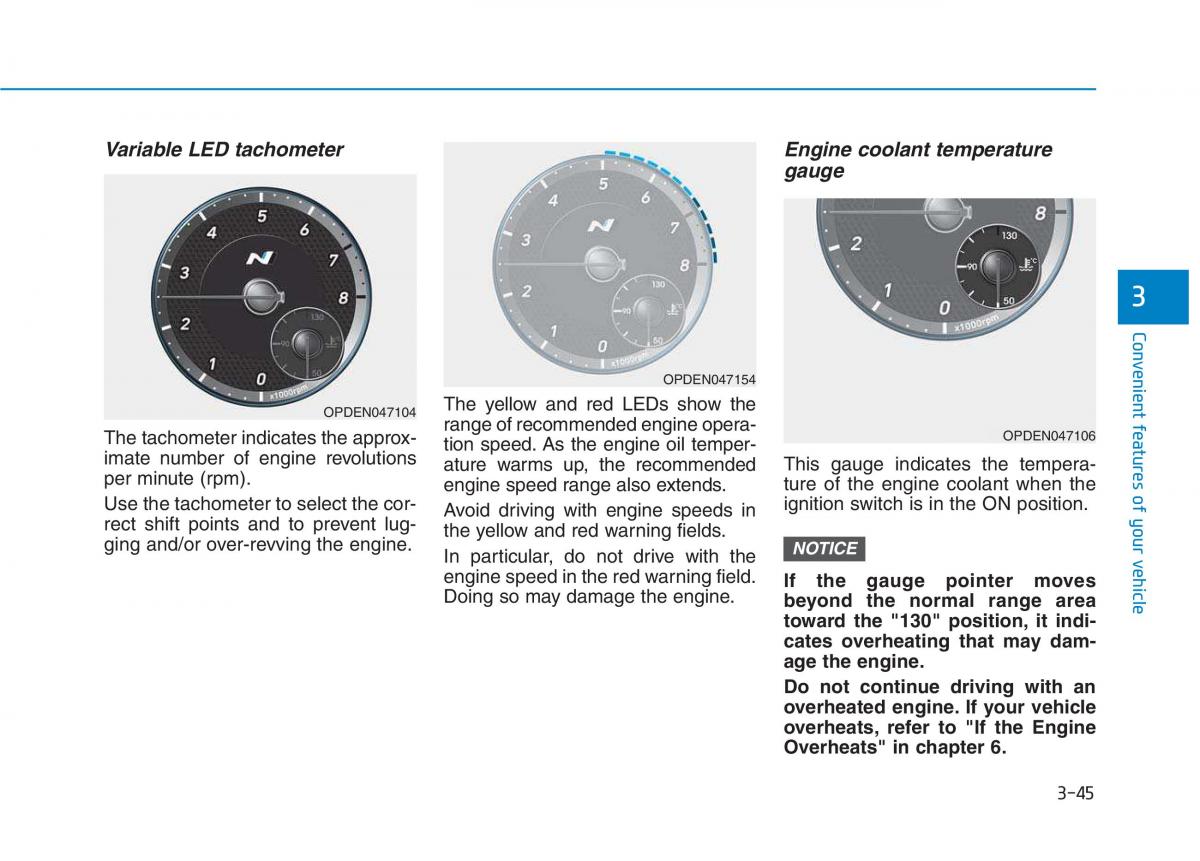 Hyundai i30N Performance owners manual / page 126