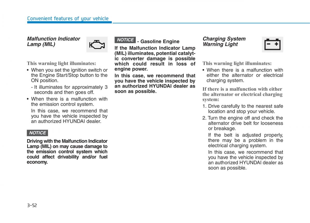 Hyundai i30N Performance owners manual / page 133