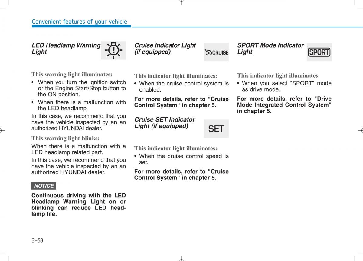 Hyundai i30N Performance owners manual / page 139