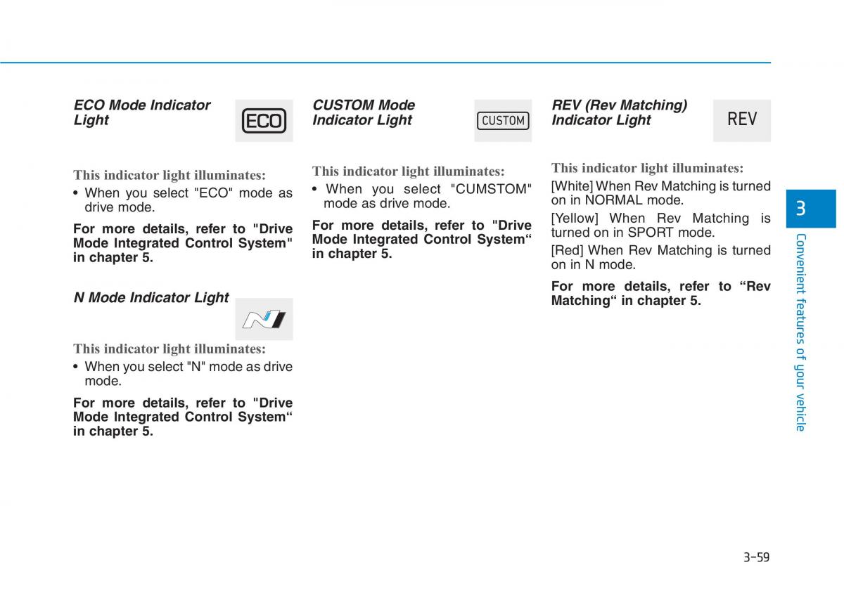 Hyundai i30N Performance owners manual / page 140