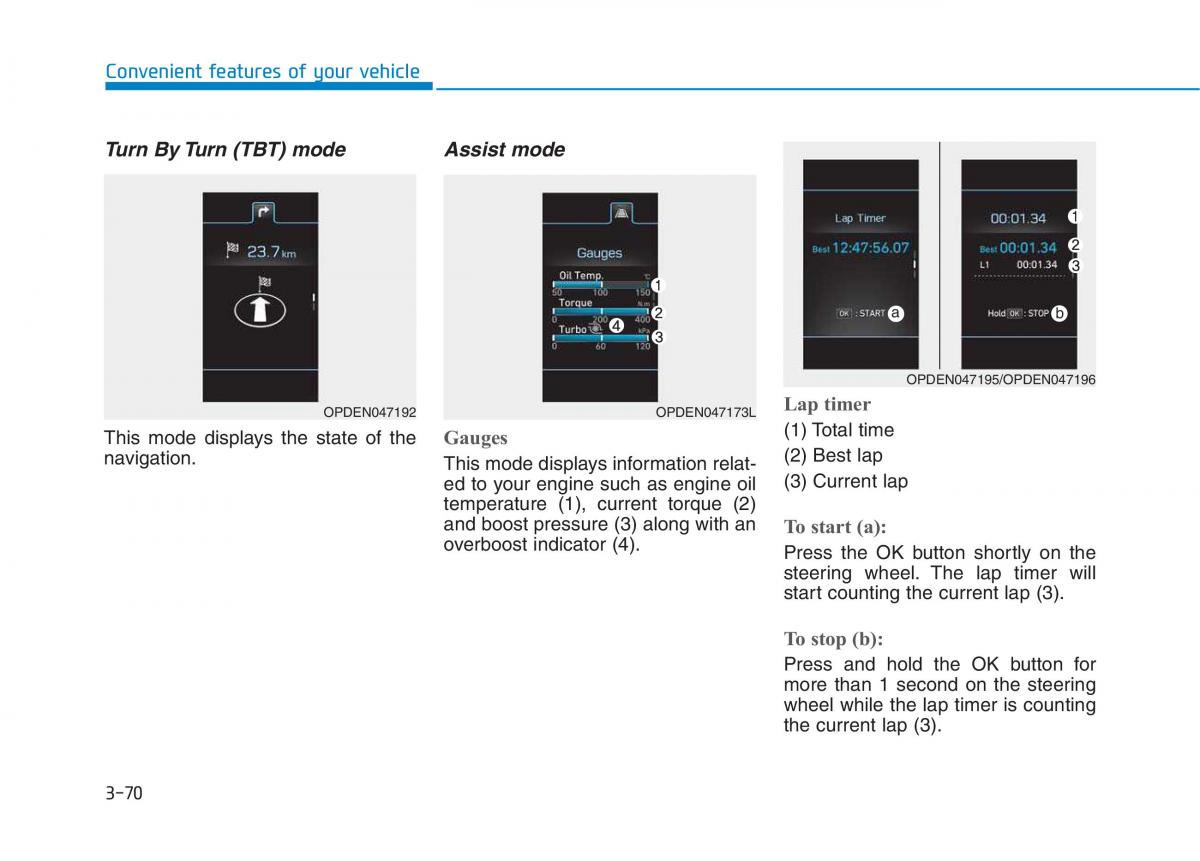 Hyundai i30N Performance owners manual / page 151