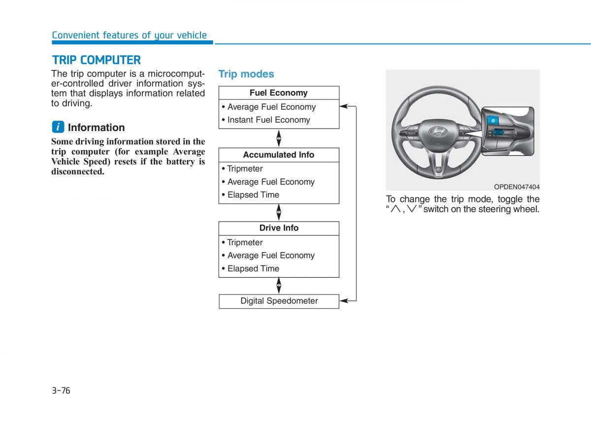 Hyundai i30N Performance owners manual / page 157