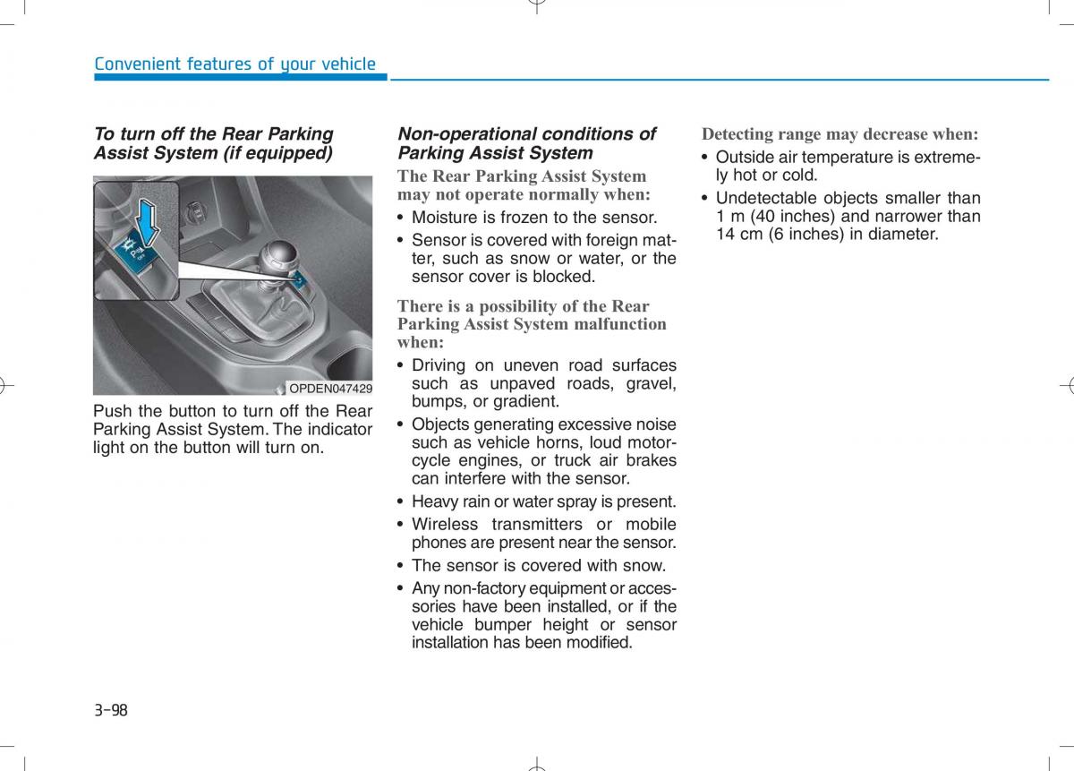 Hyundai i30N Performance owners manual / page 179