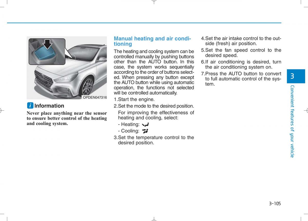 Hyundai i30N Performance owners manual / page 186