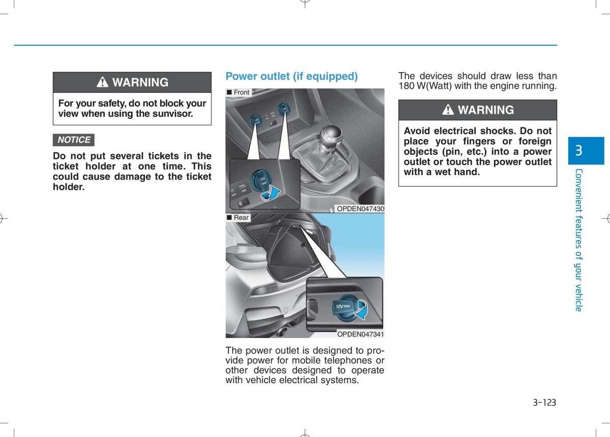 Hyundai i30N Performance owners manual / page 204