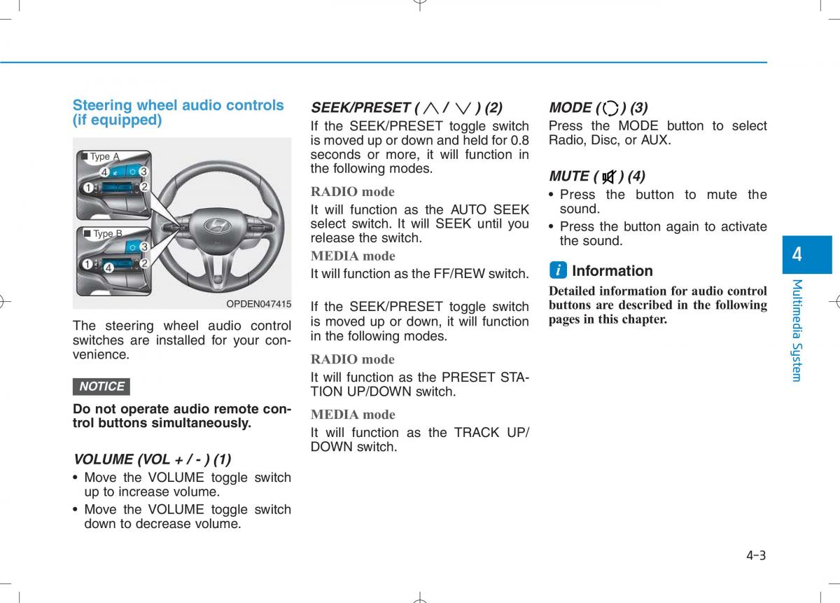 Hyundai i30N Performance owners manual / page 213