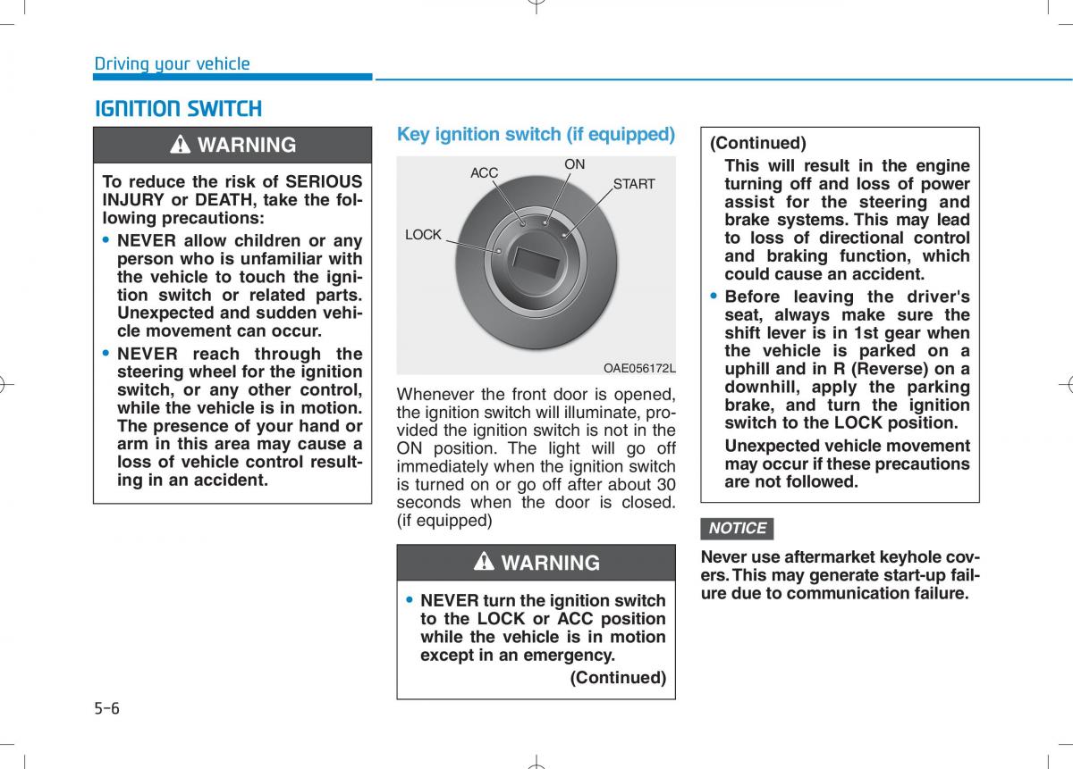 Hyundai i30N Performance owners manual / page 254