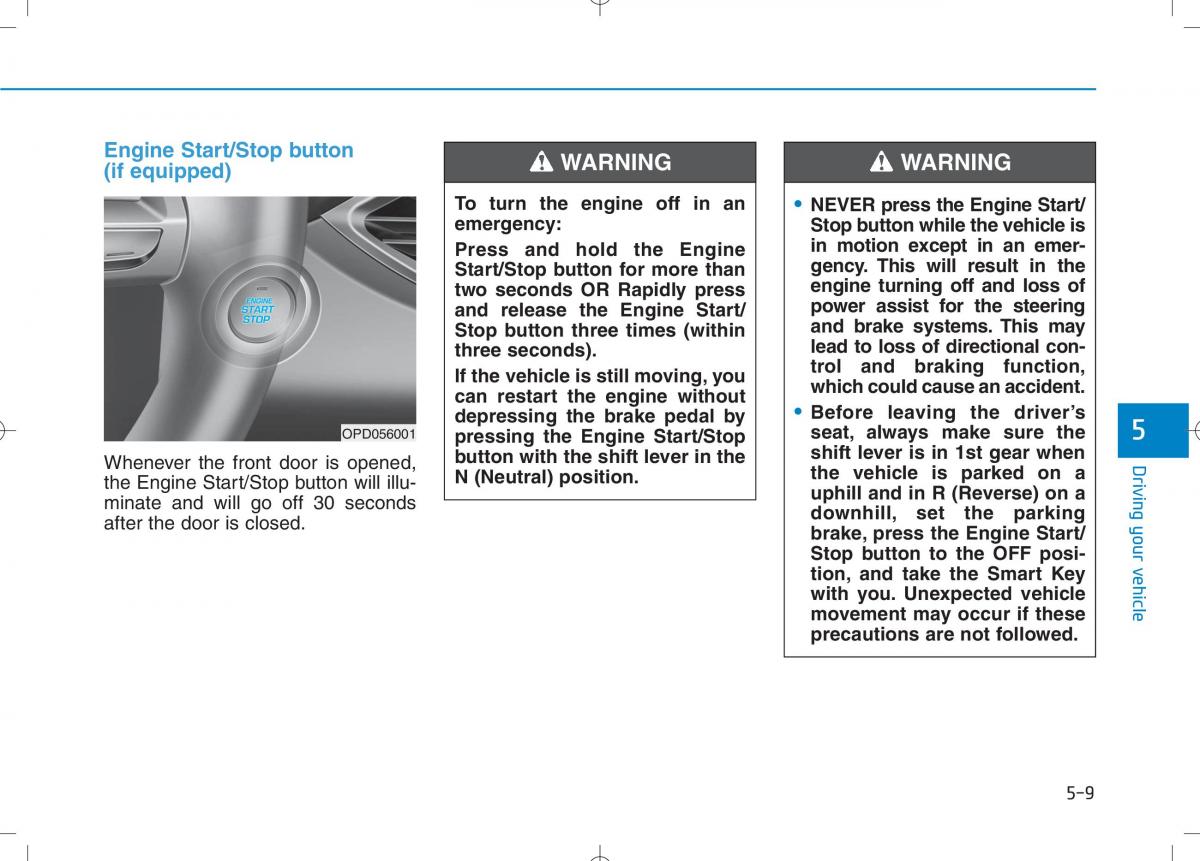 Hyundai i30N Performance owners manual / page 257