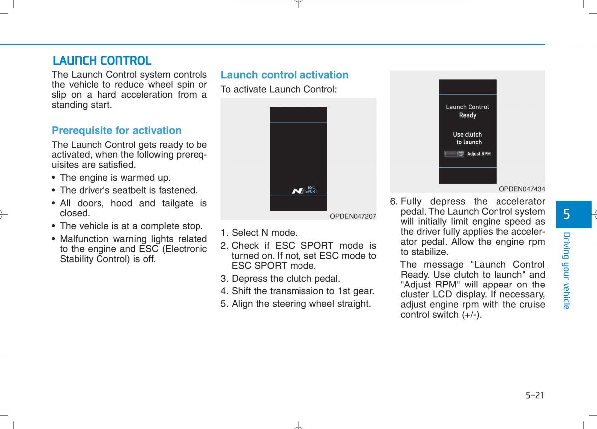 Hyundai i30N Performance owners manual / page 269