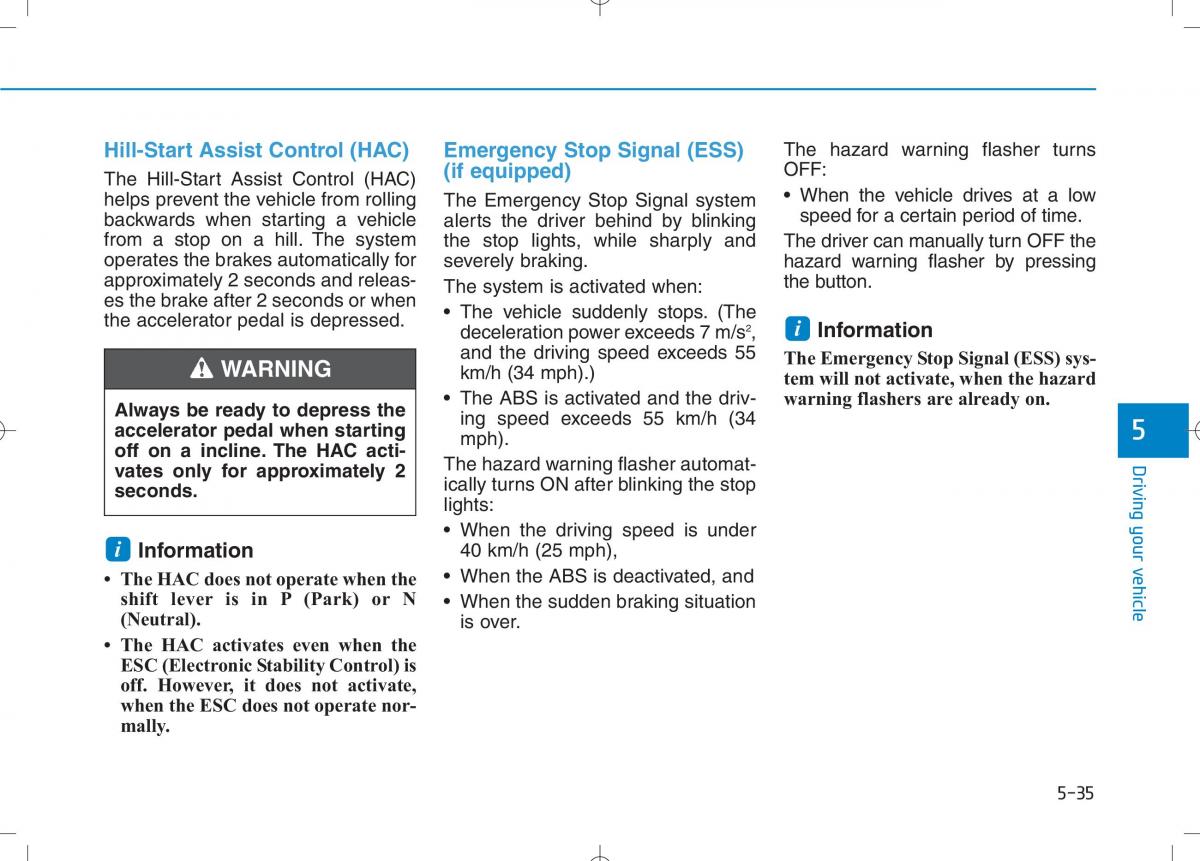 Hyundai i30N Performance owners manual / page 283