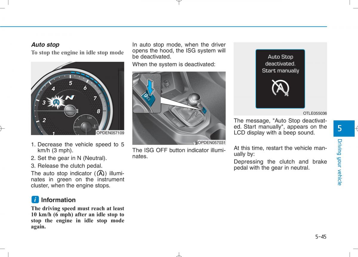 Hyundai i30N Performance owners manual / page 293