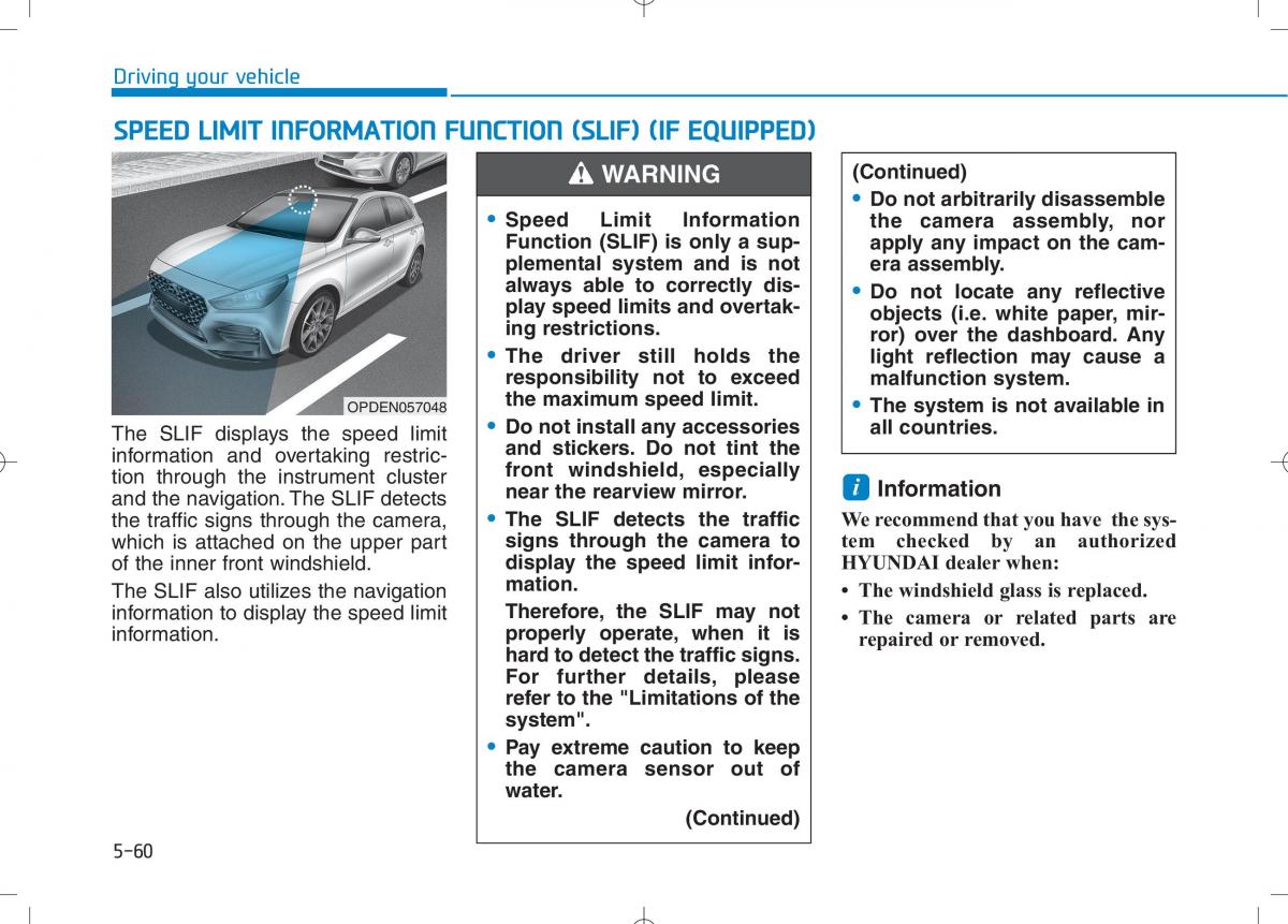 Hyundai i30N Performance owners manual / page 308