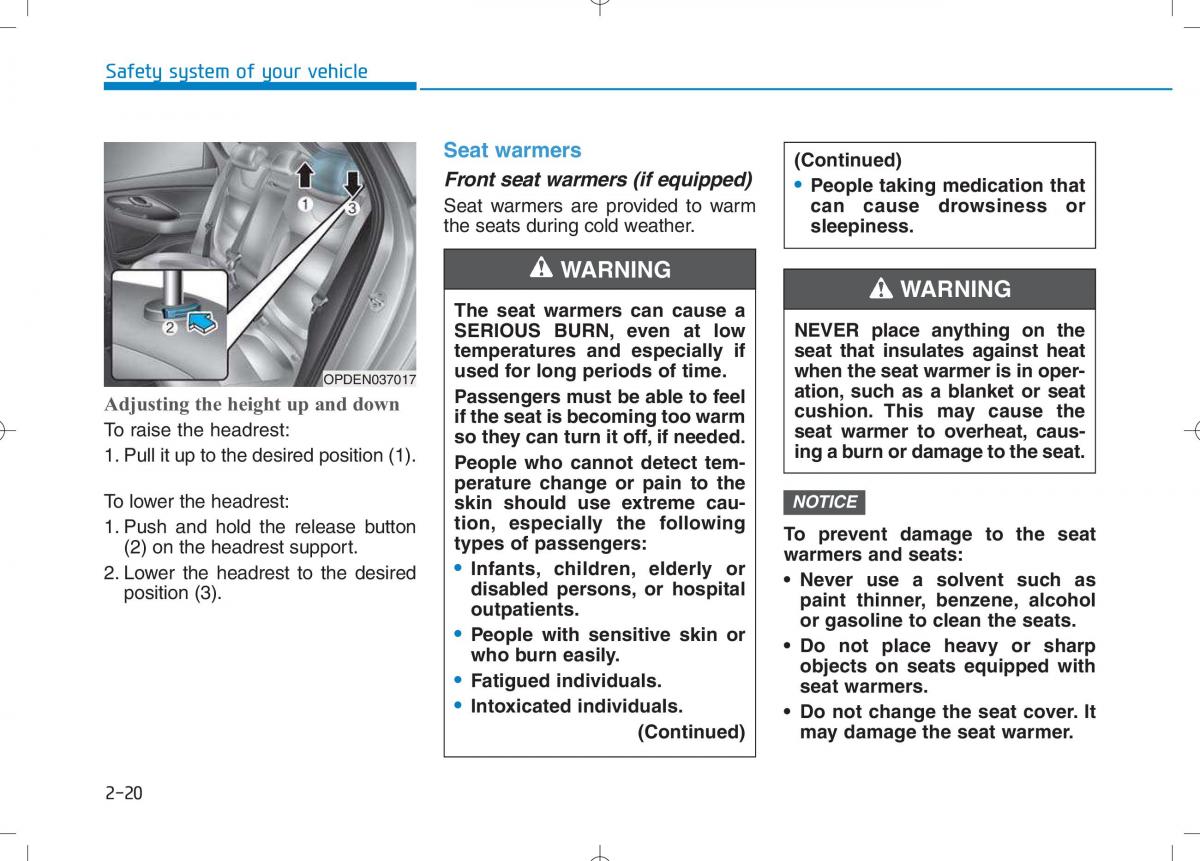 Hyundai i30N Performance owners manual / page 38