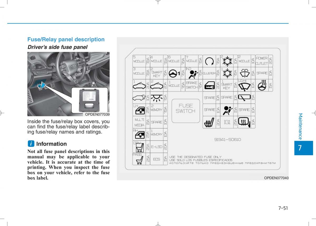 Hyundai i30N Performance owners manual / page 445