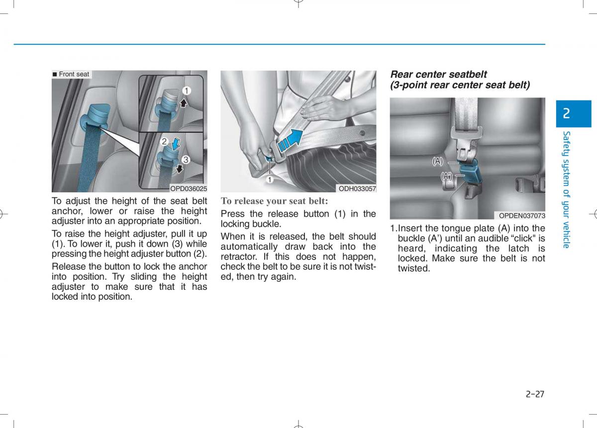 Hyundai i30N Performance owners manual / page 45