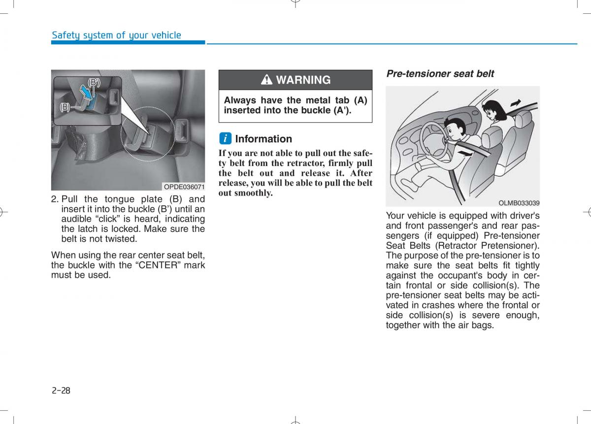 Hyundai i30N Performance owners manual / page 46