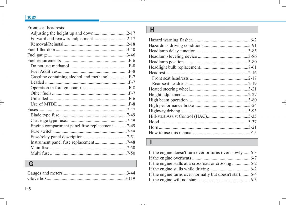 Hyundai i30N Performance owners manual / page 490