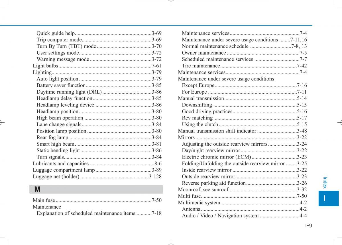 Hyundai i30N Performance owners manual / page 493