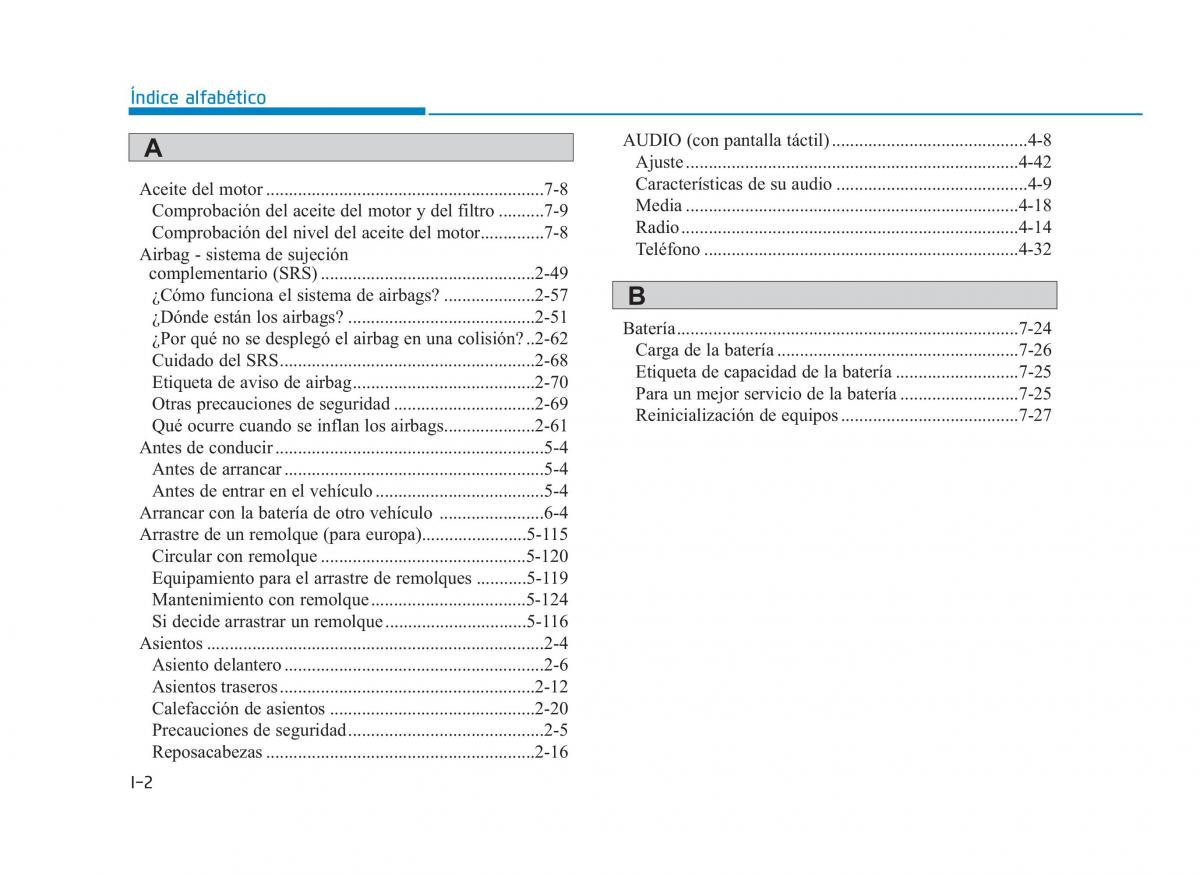 Hyundai i30N Performance manual del propietario / page 546