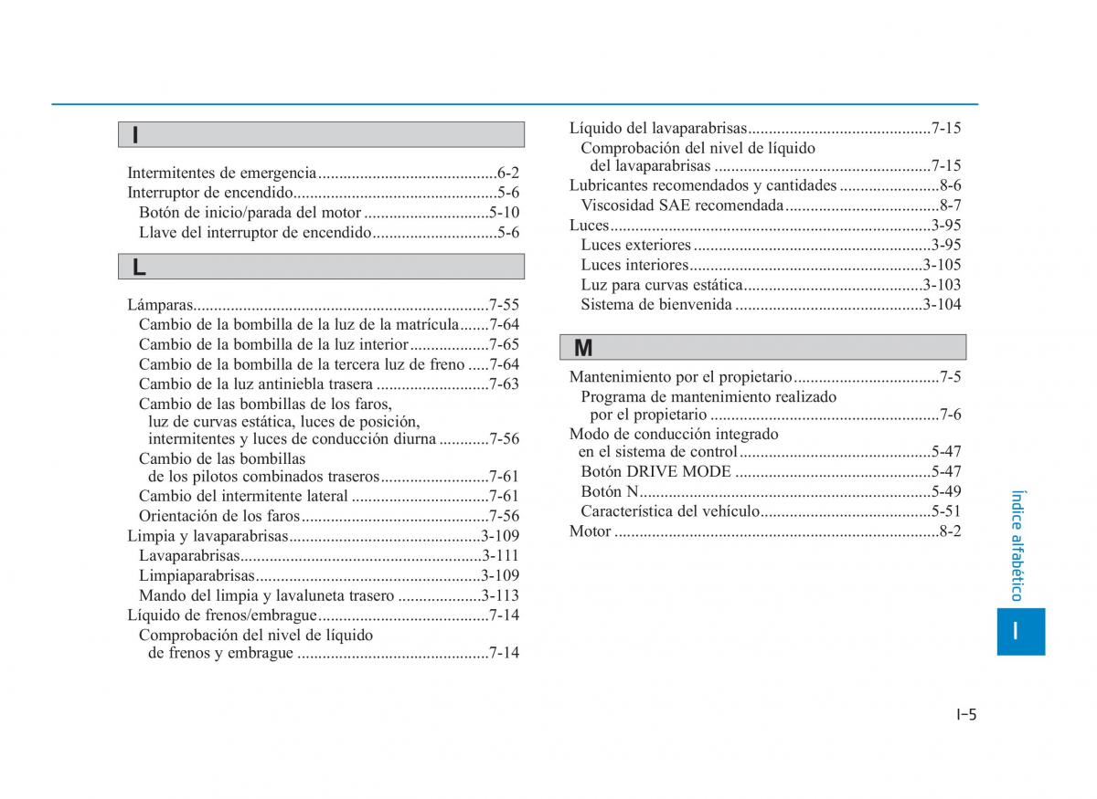 Hyundai i30N Performance manual del propietario / page 549