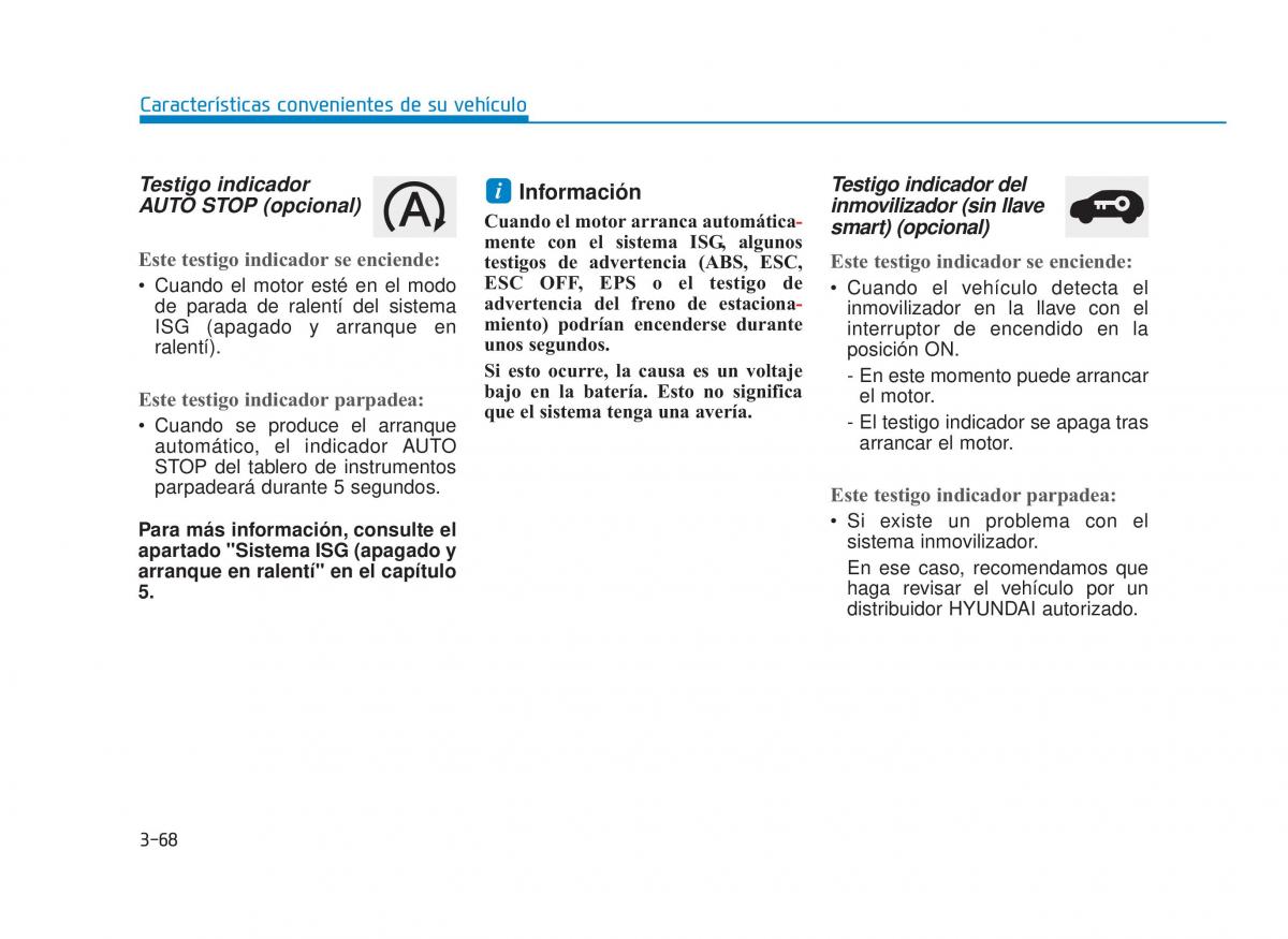 Hyundai i30N Performance manual del propietario / page 155